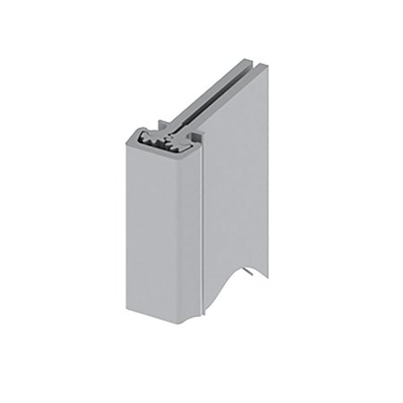 HAGER Concealed Leaf Continuous Geared Hinge, Heavy Duty, 83-in, Satin Aluminum Clear Anodized Finish 780-112HD 83 CLR